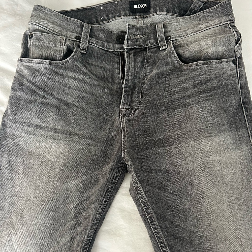 Hudson Jeans Men's Gray Slim Jeans